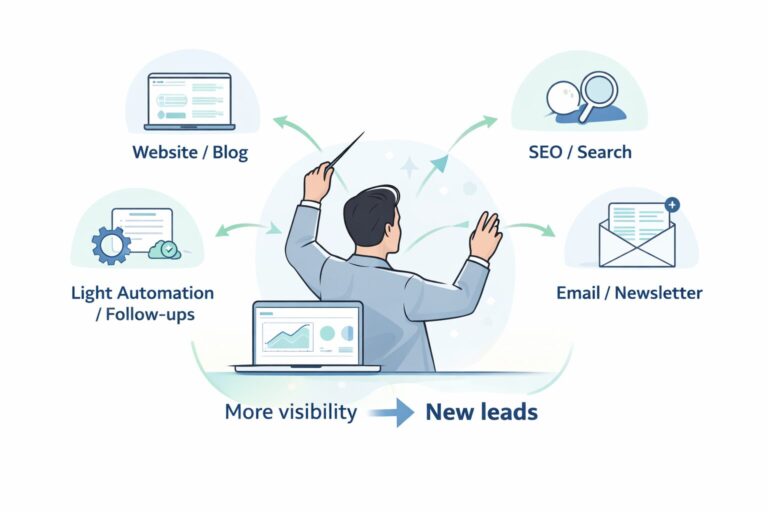 Marketing strategy for generating leads