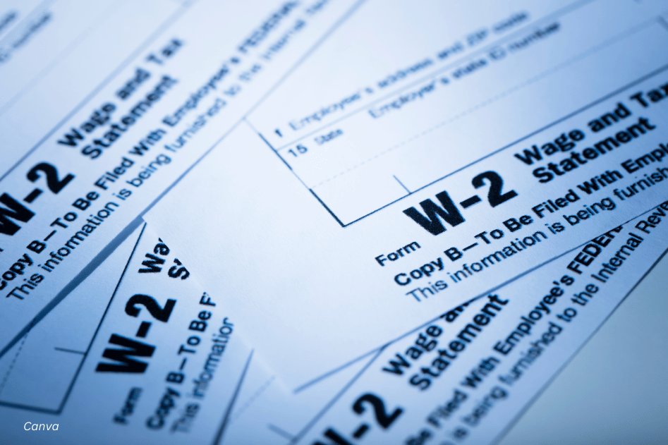 W2 Tax Forms