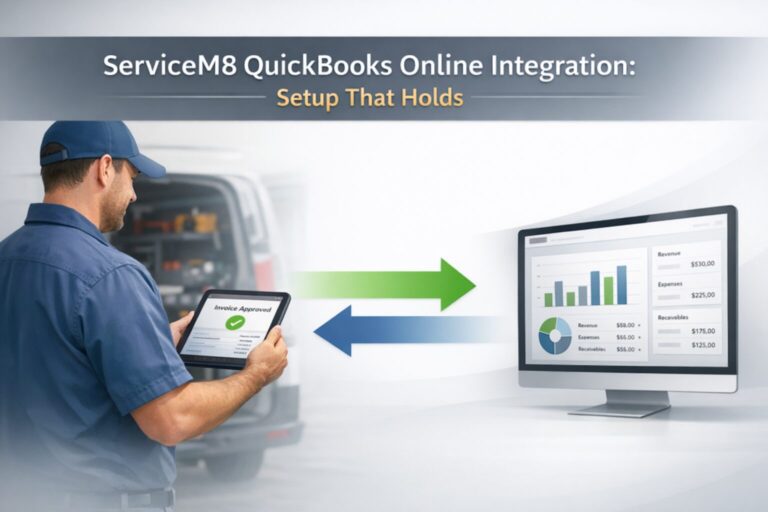 Integration of ServiceM8 and QuickBooks