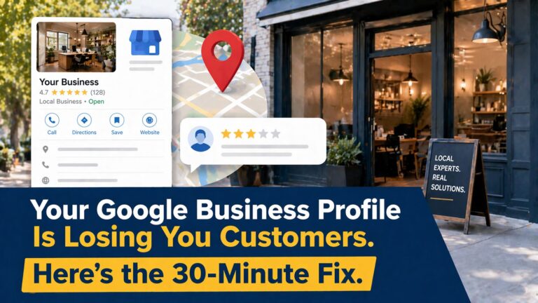 Google Business Profile improvement advertisement