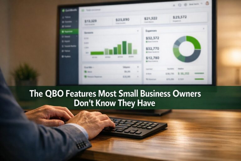 QBO features for small business owners