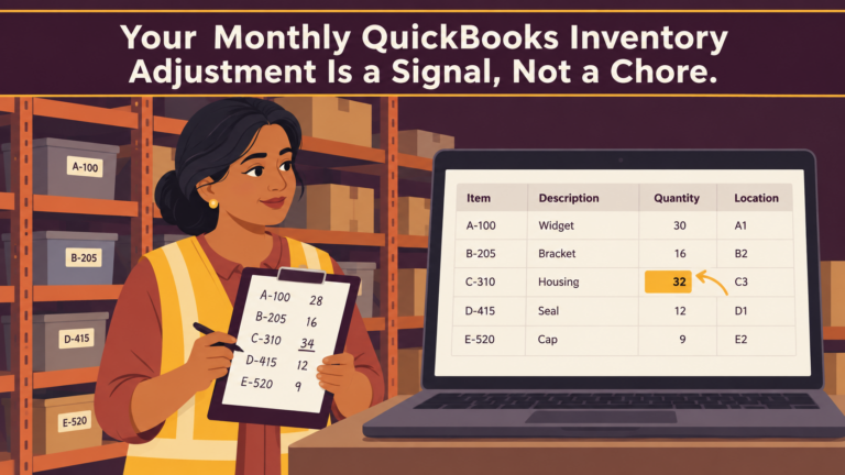 Inventory management with QuickBooks overview