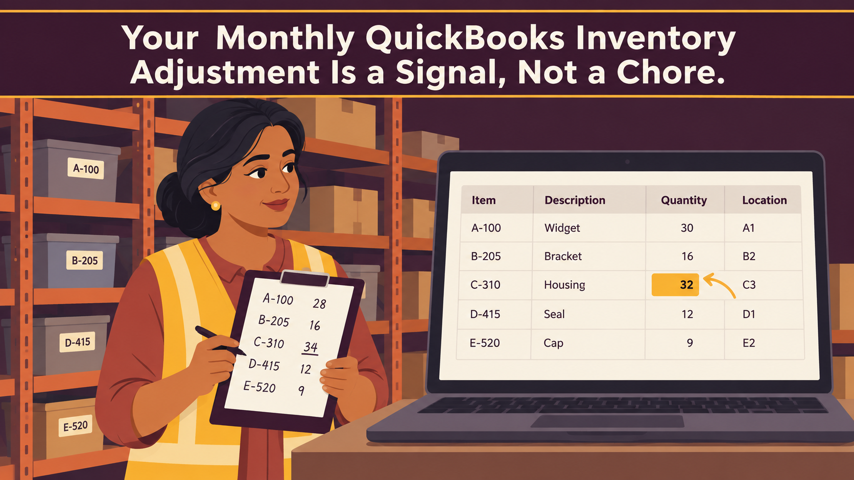 Inventory management with QuickBooks overview